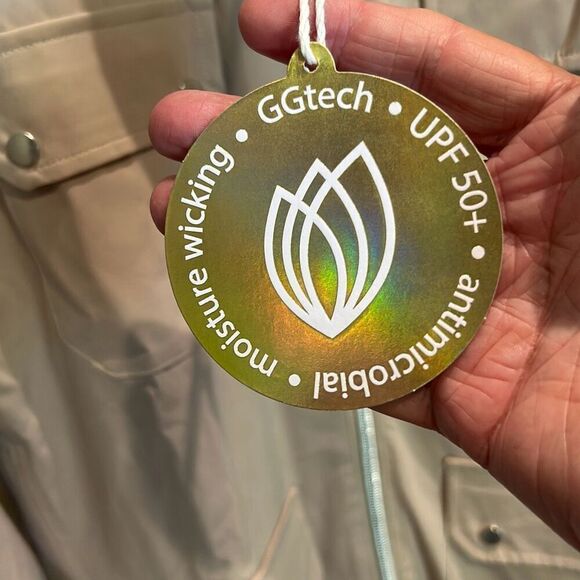 NWT GO BLUE SPF 50 Explorer Rain Jacket - Picture 3 of 8